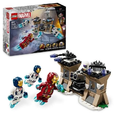 Jeu D'assemblage - Jeu De Construction - Jeu De Manipulation LEGO Marvel 76288 Iron Man et l'Iron Legion contre le soldat de l'Hydra. Set Avengers