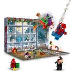 Jeu D'assemblage - Jeu De Construction - Jeu De Manipulation LEGO Marvel 76293 Calendrier de l'Avent Spider-Man 2024 - Cadeau Festif pour Enfants