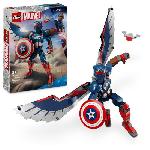 LEGO Marvel 76296 Figurine du nouveau Captain America a construire - Jeu de rôle des 8 ans