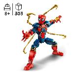 Jeu D'assemblage - Jeu De Construction - Jeu De Manipulation LEGO Marvel 76298 Figurine d'Iron Spider-Man a Construire Jeu de Rôle Pour Enfants