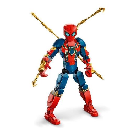 Jeu D'assemblage - Jeu De Construction - Jeu De Manipulation LEGO Marvel 76298 Figurine d'Iron Spider-Man a Construire Jeu de Rôle Pour Enfants