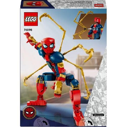 Jeu D'assemblage - Jeu De Construction - Jeu De Manipulation LEGO Marvel 76298 Figurine d'Iron Spider-Man a Construire Jeu de Rôle Pour Enfants