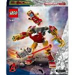 Jeu D'assemblage - Jeu De Construction - Jeu De Manipulation LEGO Marvel 76307 Le robot d'Iron Man contre Ultron - Jouet avec super héros des 6 ans