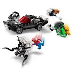 Jeu D'assemblage - Jeu De Construction - Jeu De Manipulation LEGO Marvel 76309 Spider-Man contre le bolide de Venom - Jouet de construction des 7 ans