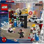 Jeu D'assemblage - Jeu De Construction - Jeu De Manipulation LEGO Marvel 76311 Spider-Verse : Miles Morales contre La Tache - Jeu pour garçon des 9 ans