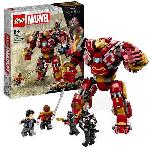 Jeu D'assemblage - Jeu De Construction - Jeu De Manipulation LEGO Marvel Hulkbuster : la bataille du Wakanda (76247)