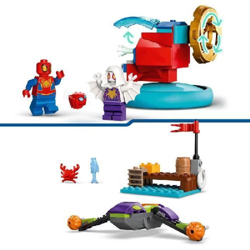 Jeu D'assemblage - Jeu De Construction - Jeu De Manipulation LEGO Marvel Spidey et Ses Amis Extraordinaires 10793 Spidey contre Le Bouffon Vert. Jouet