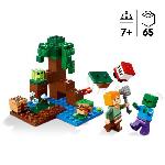 Jeu D'assemblage - Jeu De Construction - Jeu De Manipulation LEGO Minecraft 21240 Aventures dans le Marais. Jouet de Construction. avec Figurine Zombie