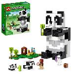 LEGO Minecraft 21245 Le Refuge Panda. Jouet de Maison. avec Figurines Animaux et Squelette