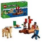 LEGO Minecraft 21259 Le Voyage du Bateau Pirate. Set de Construction et d'Exploration