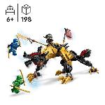 Jeu D'assemblage - Jeu De Construction - Jeu De Manipulation LEGO NINJAGO 71790 Le Chien de Combat Dragon Imperium. Jouet de Ninja avec Figurines de Monstre