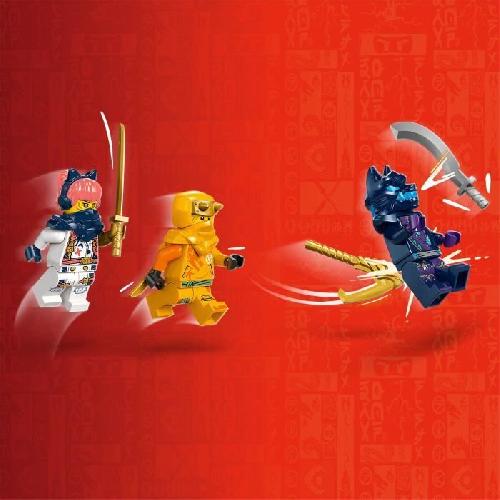 Jeu D'assemblage - Jeu De Construction - Jeu De Manipulation LEGO NINJAGO 71810 Le Jeune Dragon Riyu. Set de  Construction. 3 Minifigurines de Ninjas