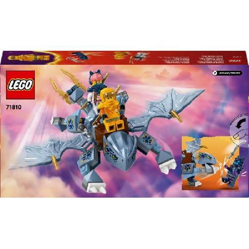 Jeu D'assemblage - Jeu De Construction - Jeu De Manipulation LEGO NINJAGO 71810 Le Jeune Dragon Riyu. Set de  Construction. 3 Minifigurines de Ninjas