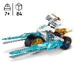 Jeu D'assemblage - Jeu De Construction - Jeu De Manipulation LEGO NINJAGO 71816 La moto de glace de Zane - Avec minifigurine. Jouet d'aventure ninja