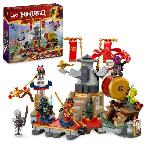 LEGO NINJAGO 71818 L'arene de combat du tournoi - Jouet d'action ninja pour enfant