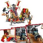 Jeu D'assemblage - Jeu De Construction - Jeu De Manipulation LEGO NINJAGO 71818 L'arene de combat du tournoi - Jouet d'action ninja pour enfant