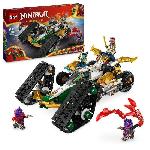 LEGO NINJAGO 71820 Le véhicule combiné de l'équipe des ninjas - Planeur. bolide ou motos