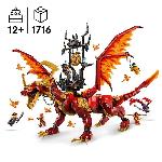 Jeu D'assemblage - Jeu De Construction - Jeu De Manipulation LEGO NINJAGO 71822 Le dragon source du mouvement - Jouet de ninja avec 6 minifigurines