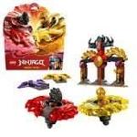 LEGO NINJAGO 71826 Pack de combat Spinjitzu du dragon - Jeu de construction des 6 ans