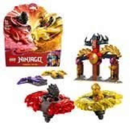 Jeu D'assemblage - Jeu De Construction - Jeu De Manipulation LEGO NINJAGO 71826 Pack de combat Spinjitzu du dragon - Jeu de construction des 6 ans