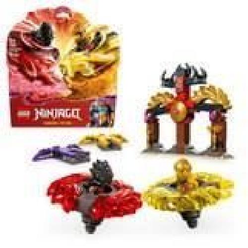 Jeu D'assemblage - Jeu De Construction - Jeu De Manipulation LEGO NINJAGO 71826 Pack de combat Spinjitzu du dragon - Jeu de construction des 6 ans