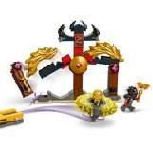 Jeu D'assemblage - Jeu De Construction - Jeu De Manipulation LEGO NINJAGO 71826 Pack de combat Spinjitzu du dragon - Jeu de construction des 6 ans