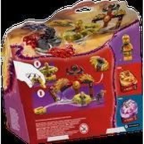 Jeu D'assemblage - Jeu De Construction - Jeu De Manipulation LEGO NINJAGO 71826 Pack de combat Spinjitzu du dragon - Jeu de construction des 6 ans