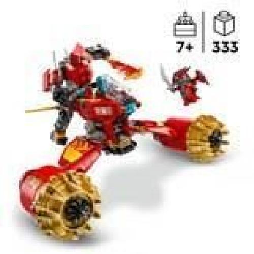 Jeu D'assemblage - Jeu De Construction - Jeu De Manipulation LEGO NINJAGO 71830 La moto tempete du robot de Kai - Jouet de construction pour garçon