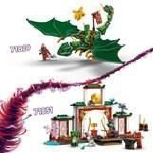 Jeu D'assemblage - Jeu De Construction - Jeu De Manipulation LEGO NINJAGO 71831 Le temple de Spinjitzu des Ninjas - Jouet dragon pour enfants des 4 ans