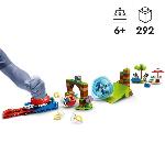 Jeu D'assemblage - Jeu De Construction - Jeu De Manipulation LEGO Sonic the Hedgehog 76990 Sonic et le Défi de la Sphere de Vitesse. Jouet pour Enfants avec Figurines