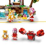 Jeu D'assemblage - Jeu De Construction - Jeu De Manipulation LEGO Sonic the Hedgehog 76992 L'île de Sauvetage des Animaux d'Amy. Jouet avec 6 Figurines. pour Enfants