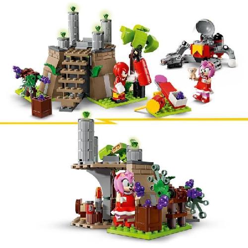 Jeu D'assemblage - Jeu De Construction - Jeu De Manipulation LEGO Sonic the Hedgehog 76998 Knuckles et le sanctuaire du Master Emerald Set pour gamers