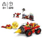 Jeu D'assemblage - Jeu De Construction - Jeu De Manipulation LEGO Sonic the Hedgehog 76999 Super Sonic contre Egg Drillster. Avec Shadow et Dr. Eggman