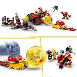 Jeu D'assemblage - Jeu De Construction - Jeu De Manipulation LEGO Sonic the Hedgehog 76999 Super Sonic contre Egg Drillster. Avec Shadow et Dr. Eggman