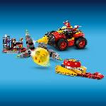 Jeu D'assemblage - Jeu De Construction - Jeu De Manipulation LEGO Sonic the Hedgehog 76999 Super Sonic contre Egg Drillster. Avec Shadow et Dr. Eggman