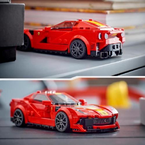 Jeu D'assemblage - Jeu De Construction - Jeu De Manipulation LEGO Speed Champions 76914 Ferrari 812 Competizione. Kit de Maquette de Voiture de Sport