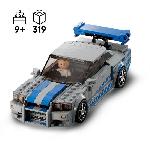 Jeu D'assemblage - Jeu De Construction - Jeu De Manipulation LEGO Speed Champions 76917 Nissan Skyline GT-R (R34) 2 Fast 2 Furious. Maquette de Voiture