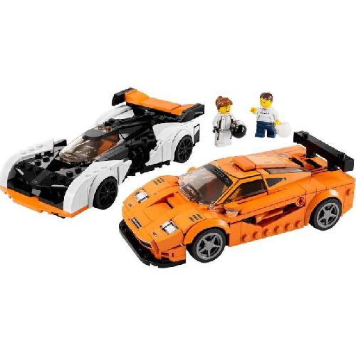 Jeu D'assemblage - Jeu De Construction - Jeu De Manipulation LEGO Speed Champions 76918 McLaren Solus GT et McLaren F1 LM. Jouet de Voiture. Kit de Maquette