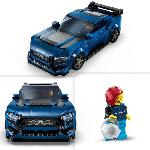 Jeu D'assemblage - Jeu De Construction - Jeu De Manipulation LEGO Speed Champions 76920 La Voiture de Sport Ford Mustang Dark Horse. Set pour Enfants