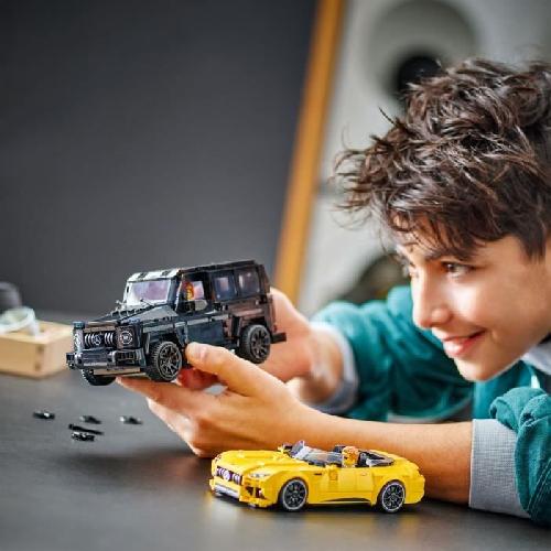 Jeu D'assemblage - Jeu De Construction - Jeu De Manipulation LEGO Speed Champions 76924 Mercedes-AMG G 63 et Mercedes-AMG SL 63. voitures a construire