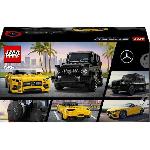 Jeu D'assemblage - Jeu De Construction - Jeu De Manipulation LEGO Speed Champions 76924 Mercedes-AMG G 63 et Mercedes-AMG SL 63. voitures a construire