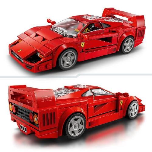 Jeu D'assemblage - Jeu De Construction - Jeu De Manipulation LEGO Speed Champions 76934 Supercar Ferrari F40 - Véhicule Jouet pour Garçons et Filles