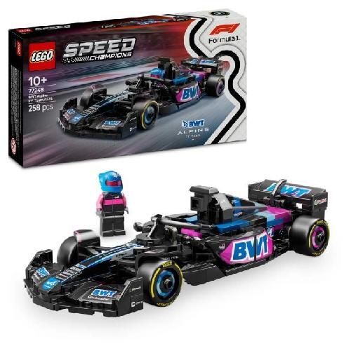 Jeu D'assemblage - Jeu De Construction - Jeu De Manipulation LEGO Speed Champions 77248 Voiture F1 BWT Alpine Team A524 Jeu de construction des 10 ans