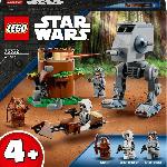 Jeu D'assemblage - Jeu De Construction - Jeu De Manipulation LEGO Star Wars 75332 AT-ST. Jeu de Construction. Marcheur. avec Minifigurine Scout Trooper