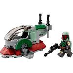 Jeu D'assemblage - Jeu De Construction - Jeu De Manipulation LEGO Star Wars 75344 Le Vaisseau de Boba Fett Microfighter - Blanc - Pour Enfant de 6 ans et plus