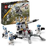 Jeu D'assemblage - Jeu De Construction - Jeu De Manipulation LEGO Star Wars 75345 Pack de Combat des Clone Troopers de la 501eme Légion. Jouet avec Canon