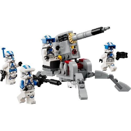 Jeu D'assemblage - Jeu De Construction - Jeu De Manipulation LEGO Star Wars 75345 Pack de Combat des Clone Troopers de la 501eme Légion. Jouet avec Canon