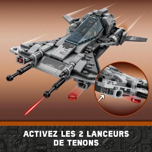 Jeu D'assemblage - Jeu De Construction - Jeu De Manipulation LEGO Star Wars 75346 Le Chasseur Pirate. Jouet avec Minifigurines Pilote et Vane. Le Mandalorien