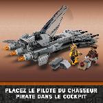 Jeu D'assemblage - Jeu De Construction - Jeu De Manipulation LEGO Star Wars 75346 Le Chasseur Pirate. Jouet avec Minifigurines Pilote et Vane. Le Mandalorien