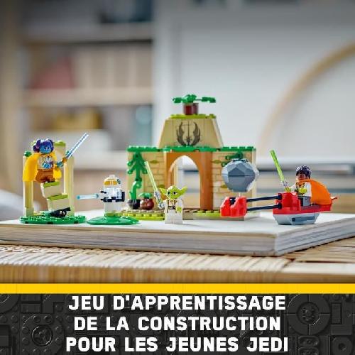 Jeu D'assemblage - Jeu De Construction - Jeu De Manipulation LEGO Star Wars 75358 Le Temple Jedi de Tenoo. Jouet avec Figurine de Droide et Maître Yoga